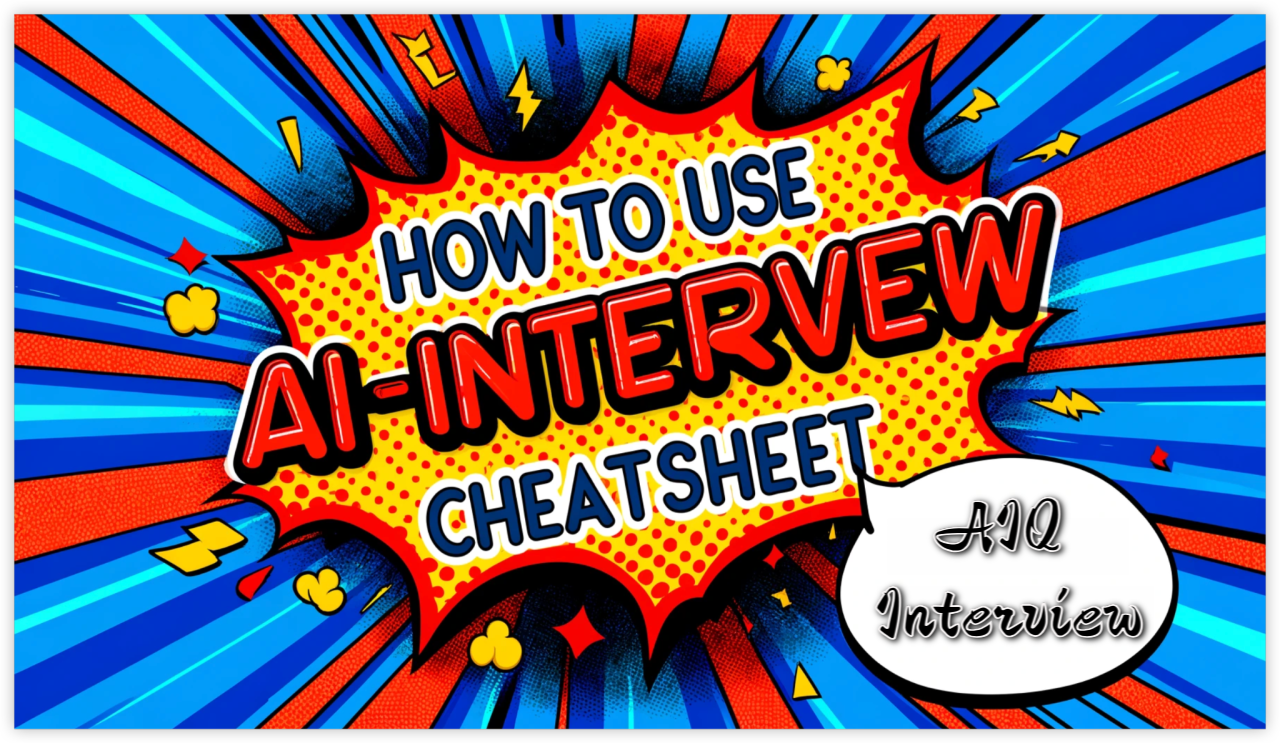 How to use AI-Interview Cheatsheet